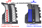 2018-2023 JEEP JL GRILLE MOUNTS ONLY DIY KIT